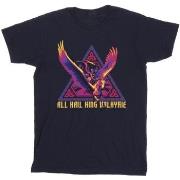 T-shirt enfant Marvel Thor Love And Thunder All Hail Valkyrie