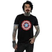 T-shirt Marvel Captain America Pixelated Shield