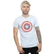 T-shirt Marvel Captain America Sketched Shield