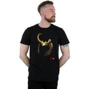 T-shirt Marvel Loki Agent Of Asgard Helmet