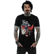 T-shirt Marvel Captain America Falcon Evolution