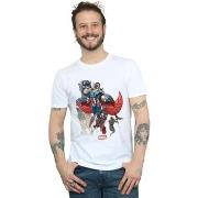 T-shirt Marvel Captain America Falcon Evolution