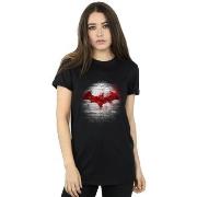T-shirt Dc Comics Batman Logo Wall