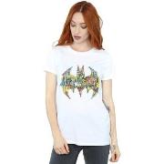 T-shirt Dc Comics Batman Batgirl Logo Collage