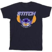 T-shirt Disney Lilo And Stitch Purple