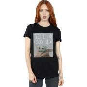 T-shirt Disney The Mandalorian The Child Good Side