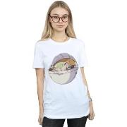 T-shirt Disney The Mandalorian Sleeping Child