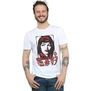 T-shirt Marvel Black Widow Chinese Logo