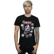 T-shirt Marvel Hero Badge