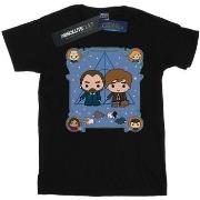 T-shirt Fantastic Beasts Chibi Newt And Dumbledore