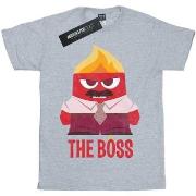 T-shirt enfant Disney Inside Out Anger The Boss