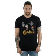 T-shirt The Flintstones Bam Bam Gains Distressed