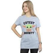 T-shirt Disney The Mandalorian Cutest Bounty