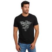 Debardeur Guess Tee shirt homme noir M3YI23J1314 - XS