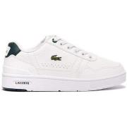 Baskets enfant Lacoste BASKETS T-CLIP ENFANT BLANCHES ET VERT FONCÉ