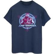 T-shirt Marvel Thor Love And Thunder Neon Badge