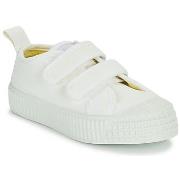 Baskets basses enfant Novesta STAR MASTER KID VELCRO 10 WHITE