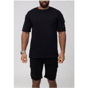 Ensembles de survêtement Kebello Ensemble Short,T-shirt Noir H