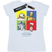 T-shirt Star Wars: The Rise Of Skywalker Droid Squares