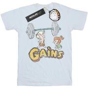 T-shirt The Flintstones Bam Bam Gains Distressed