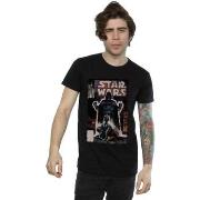 T-shirt Disney Darth Vader Towering Comic