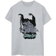 T-shirt Scooby Doo Scared Jump