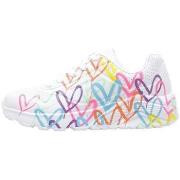 Baskets basses enfant Skechers UNO LITE-LOVE