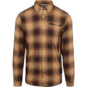 Chemise Scotch &amp; Soda Chemise Plaid Brown