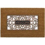 Tapis Unimasa Paillasson en gomme Welcome 75 cm