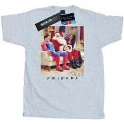 T-shirt Friends Superman And Santa