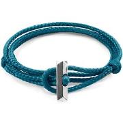 Bracelets Anchor &amp; Crew Bracelet Oxford Argent Et Corde