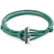 Bracelets Anchor &amp; Crew Bracelet Oxford Argent Et Corde