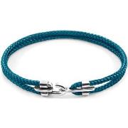 Bracelets Anchor &amp; Crew Bracelet Canterbury Argent Et Corde