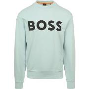 Sweat-shirt BOSS Sweater Logo Turqouise