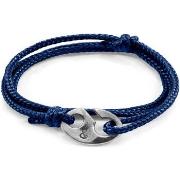 Bracelets Anchor &amp; Crew Bracelet Windsor Argent Et Corde