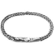 Bracelets Anchor &amp; Crew Bracelet Double Chaîne Staysail Argent De ...