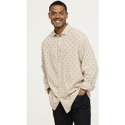 Chemise Lee Cooper Chemise DASFO Argile Beige