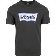 T-shirt Levis T-Shirt Graphique Original Chrome Noir