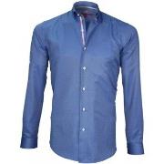 Chemise Andrew Mc Allister chemise oxford leeds bleu