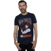 T-shirt Disney Han Solo Rock Poster