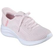 Baskets Skechers BASKETS SLIP-INS ULTRA FLEX 3.0-BRILLIANT PATH ROSE