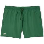 Short Lacoste Quick Dry Swim Shorts - Vert