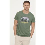 T-shirt Lee Cooper T-shirt ACARI Kaki