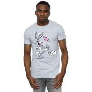 T-shirt Dessins Animés Bugs Bunny In Love