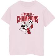 T-shirt Disney Minnie Mouse World Champions