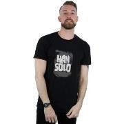 T-shirt Disney Han Solo Text