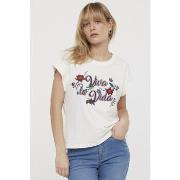 T-shirt Lee Cooper T-shirt AZINA Ivory