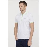 T-shirt Lee Cooper Polo BIRO Blanc