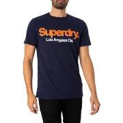 T-shirt Superdry T-shirt délavé classique Core Logo