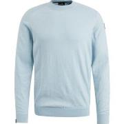 Sweat-shirt Vanguard Pullover Slubs Bleu Clair